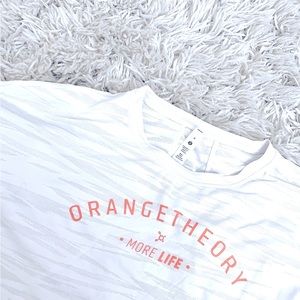 Lululemon X OrangeTheory Cropped 3/4” Sleeves